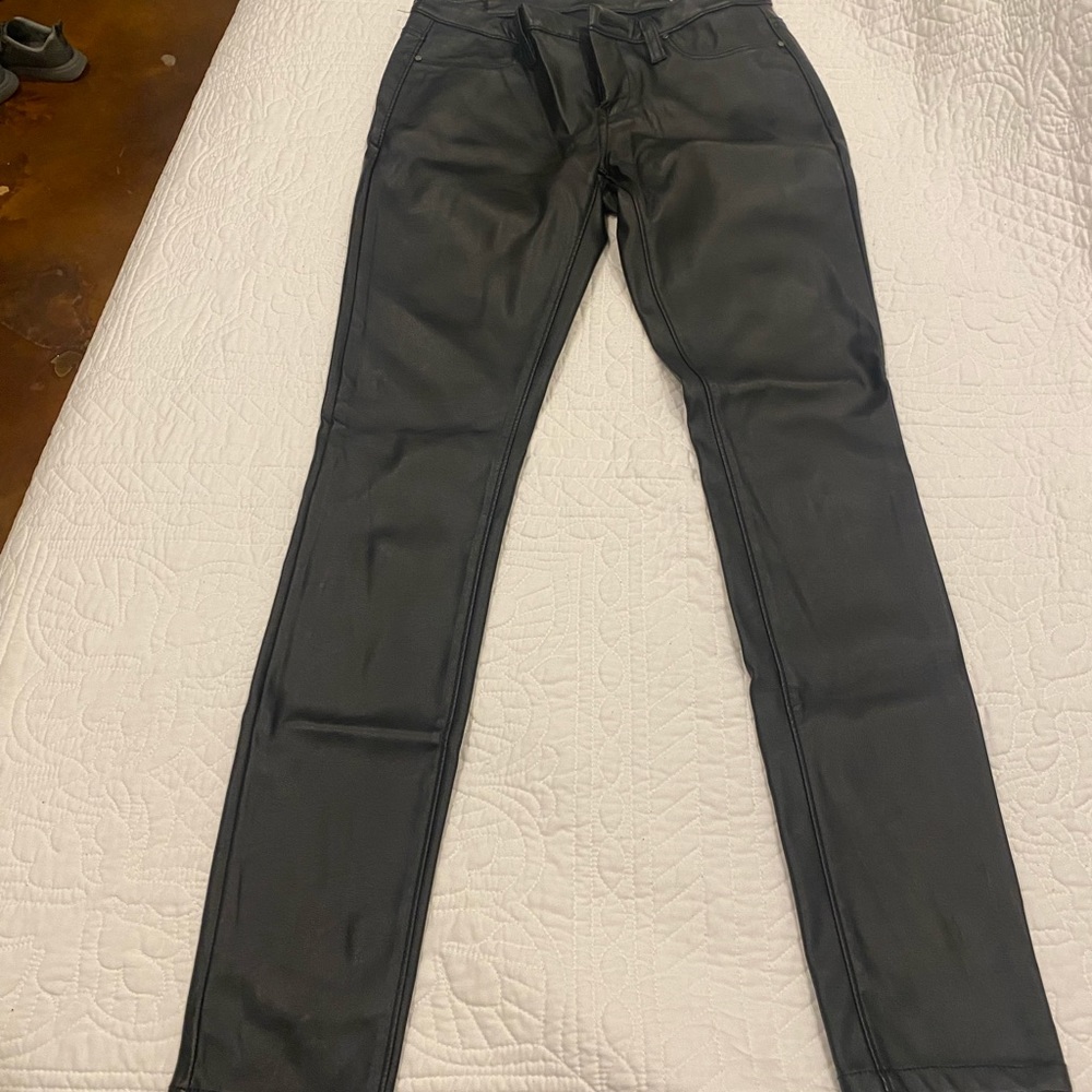 Blank NYC leather pants